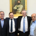 El Presidente se reunió con Mussi y Pereyra en Casa Rosada