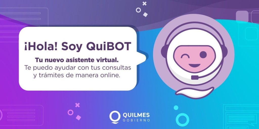 El Municipio de Quilmes suma a QuiBOT, un asistente virtual en atención al  vecino - Noticias Quilmes Berazategui Lanus