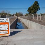 Importante obra pluvial para Hudson